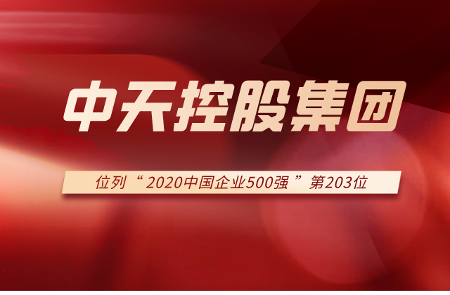 Z6·尊龙凯时控股集团列2020中国企业500强第203位！